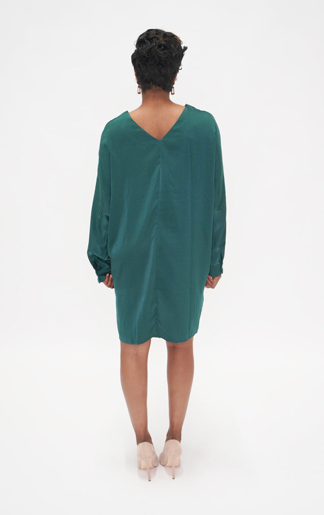 GREEN LIGHT | Shirt Dress